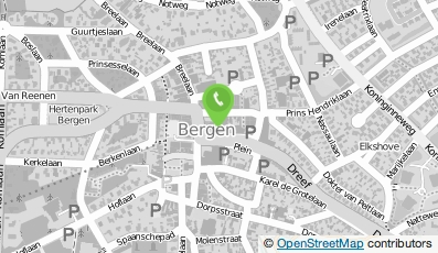 Bekijk kaart van Hip Hop Bergen in Bergen (Noord-Holland)