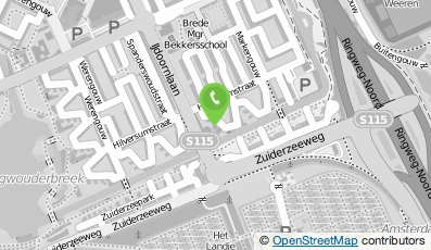 Bekijk kaart van J.B kitwerk in Amsterdam