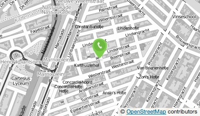 Bekijk kaart van L' Atelier Debby D in Amsterdam