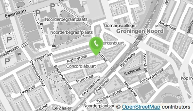 Bekijk kaart van PBMP lifestyle & dance in Groningen