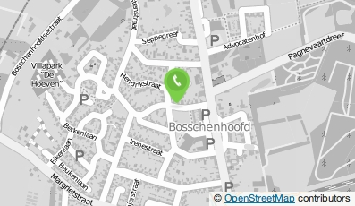 Bekijk kaart van Administratiekantoor J.M. Boom in Bosschenhoofd