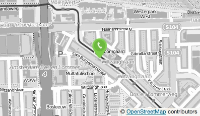 Bekijk kaart van Camera Terpstra in Amsterdam