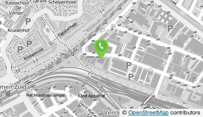 Bekijk kaart van Studio HENK Rotterdam B.V. in Rotterdam