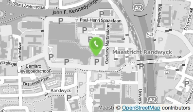 Bekijk kaart van TCCM Academie in Maastricht
