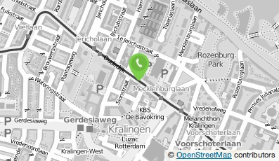 Bekijk kaart van DJ van Essen in Rotterdam