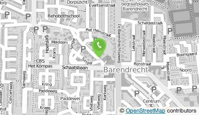Bekijk kaart van F&F Support in Barendrecht