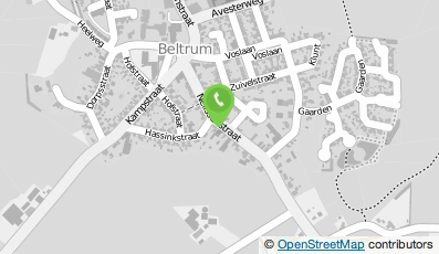 Bekijk kaart van Dierenkliniek Beltrum in Beltrum