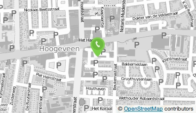 Bekijk kaart van Rachawadee Thaise Massage Hoogeveen in Hoogeveen