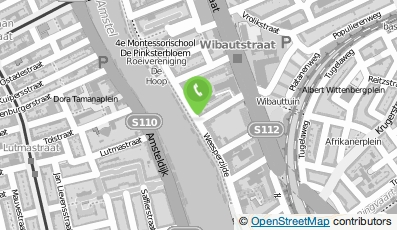 Bekijk kaart van TGE Weesperzijde B.V. in Amsterdam