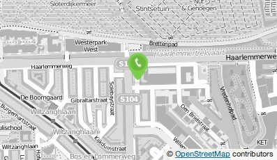 Bekijk kaart van M.B. Westra in Amstelveen
