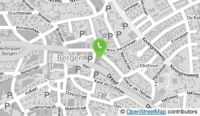Bekijk kaart van Spaans Schilderwerken in Bergen (Noord-Holland)