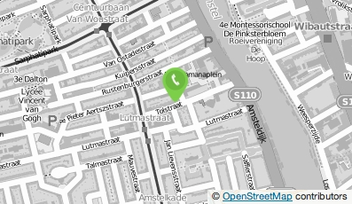 Bekijk kaart van Paul van Lammeren in Amsterdam