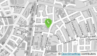 Bekijk kaart van LPS kinderopvang De Grebbe in Bergen op Zoom
