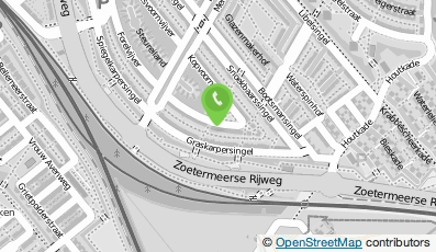 Bekijk kaart van ZEO Loodgieters & Install.bedr. in Den Haag