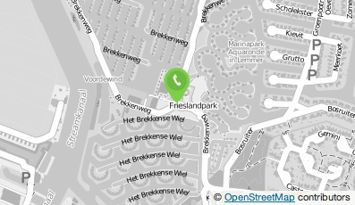 Bekijk kaart van vakantiehuisjeinlemmer.nl in Lemmer