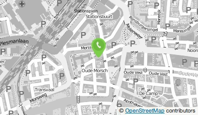 Bekijk kaart van PWsurfsport in Leiden
