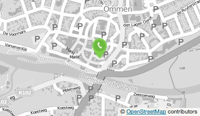 Bekijk kaart van Barbershop Charisma Ommen in Ommen