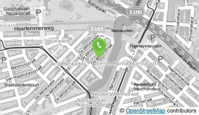 Bekijk kaart van bureau locatie in Amsterdam