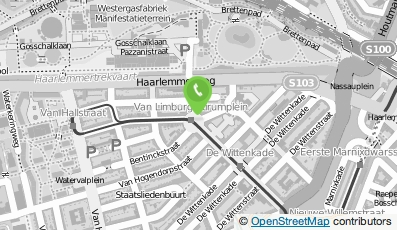 Bekijk kaart van Cafe Piet de Gruyter in Amsterdam