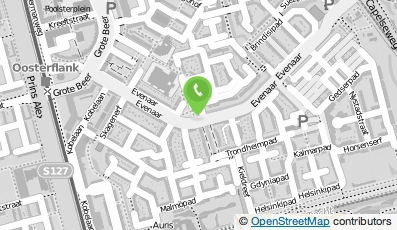 Bekijk kaart van Snackbar & doner de Evenaar in Rotterdam