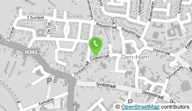 Bekijk kaart van MySportsWear in Den Ham (Overijssel)