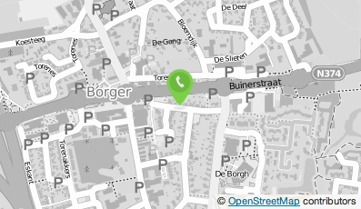 Bekijk kaart van Kimo Borger B.V. in Borger