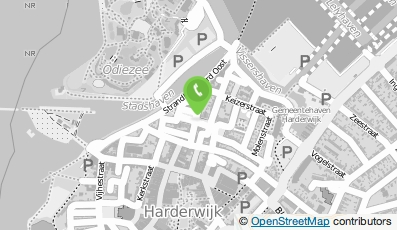 Bekijk kaart van De kleine Galerie aan de vischmarkt in Harderwijk