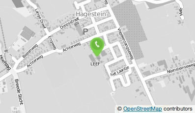 Bekijk kaart van Peuteropvang t kleine Vosje/ BSO de Vos in Hagestein