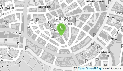 Bekijk kaart van 't Geheim van Bergen in Bergen op Zoom