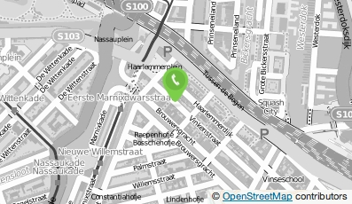Bekijk kaart van Café Soigné in Amsterdam