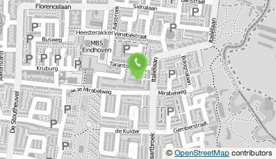 Bekijk kaart van Verdura Afbouw in Eindhoven