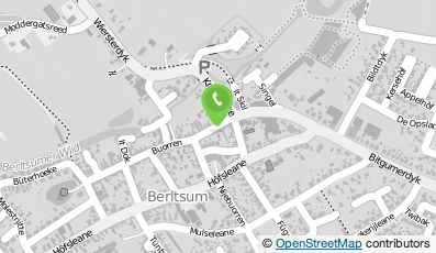 Bekijk kaart van Sevigie Bermpat in Berltsum