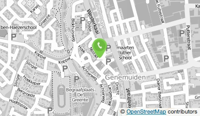 Bekijk kaart van De Energie Raadgever B.V. in Genemuiden