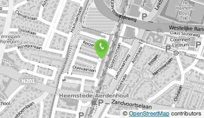 Bekijk kaart van Maison Padel in Heemstede
