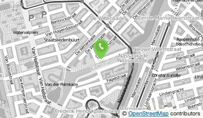 Bekijk kaart van De Pizzabakkers de Pijp B.V. in Amsterdam