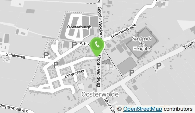 Bekijk kaart van Thrive and Shine in Oosterwolde (Gelderland)