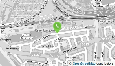 Bekijk kaart van D.S.M infra in Rotterdam