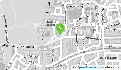 Bekijk kaart van Connective Thread in Delden