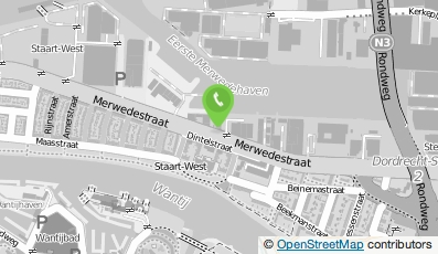 Bekijk kaart van Wolzaam in Dordrecht