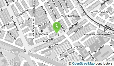 Bekijk kaart van Cafe Restaurant Kaapseplein in Den Haag