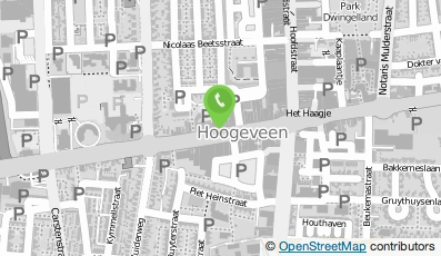 Bekijk kaart van Sub Schutstraat B.V. in Hoogeveen