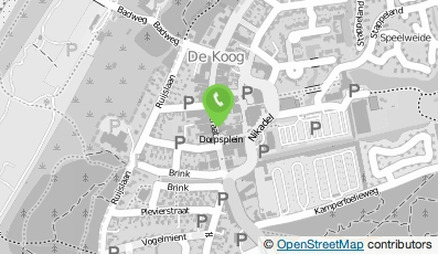 Bekijk kaart van Deco Sport B.V. in De Koog