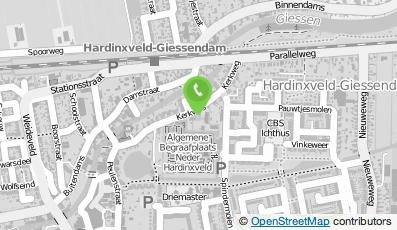 Bekijk kaart van Walraven B.V. in Hardinxveld-Giessendam