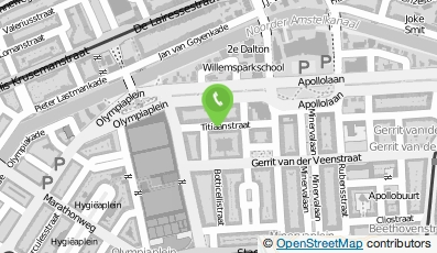 Bekijk kaart van Notjustanumber in Amsterdam