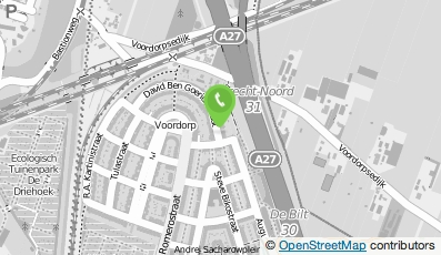 Bekijk kaart van Bloembinderij De Vernieuwing in Utrecht