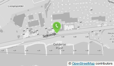 Bekijk kaart van Industrieel suar interieur in Spijk (gemeente Zevenaar Gelderland)