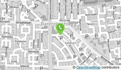 Bekijk kaart van Chica's Webshop B.V. in Barendrecht