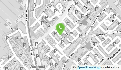 Bekijk kaart van Mensendieck-praktijk Scheepstra in Voorhout