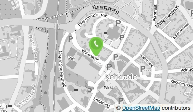 Bekijk kaart van Paramedische Dienst Huisartsen Wijngracht in Kerkrade