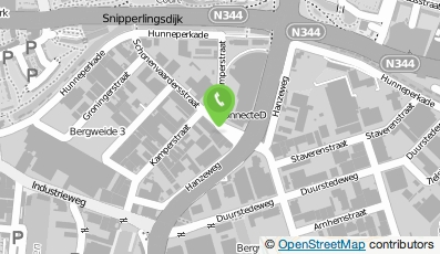 Bekijk kaart van V.O.F. Okkerman financiële dienstverlening in Deventer